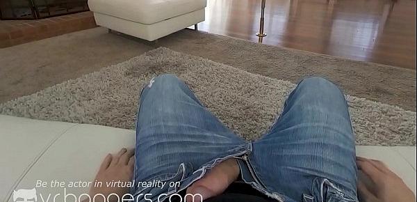  VR BANGERS Redhead houseowner is a professional stripper